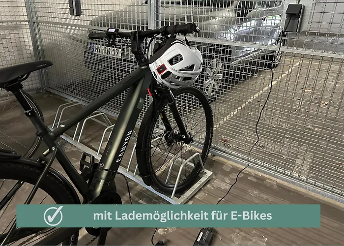 Marvel-Apartment - Fuer Freunde & Familien, Stadtnah, Parkplatz, E-Ladestation, Gitterbox Fuer Fahrraeder, Fitnessstudio, Digitale Gaestemappe Mit Restaurant- Und Unternehmenstipps